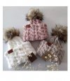 Detská čiapka - dievčenský set pletený